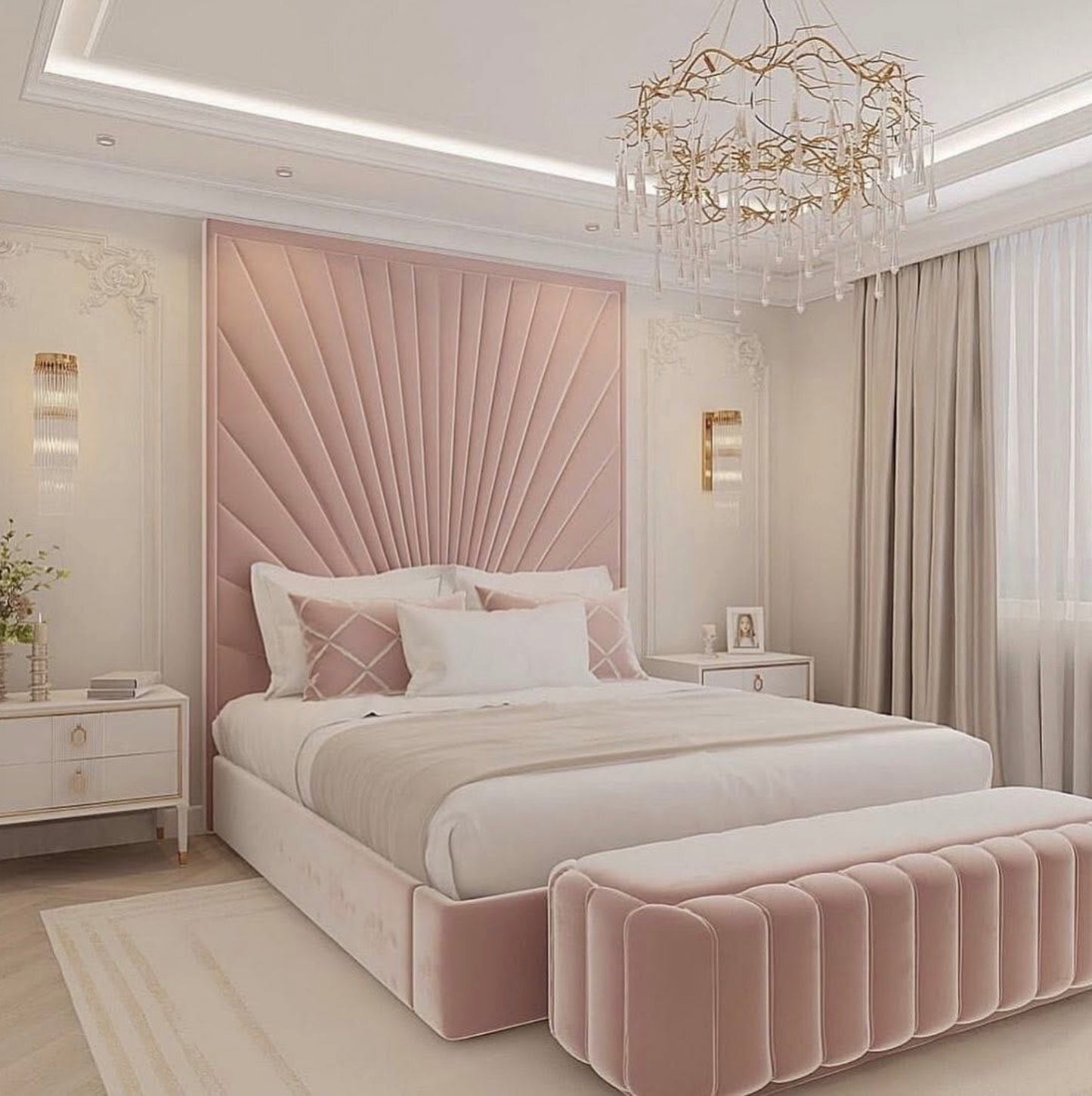Royal Blush Bedroom