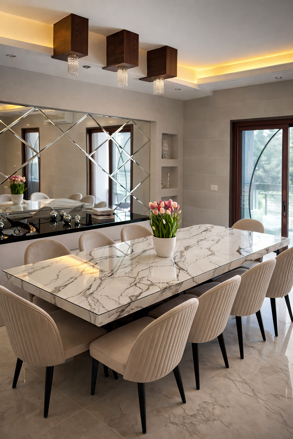 Majestic Marble Dining