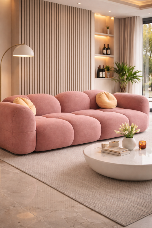 Rose Sculptural Sofa