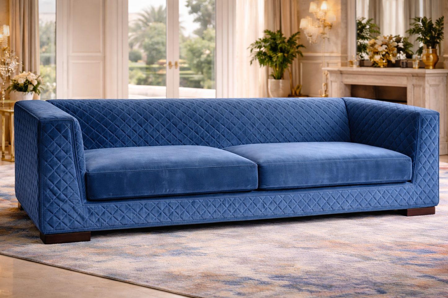 Mediterranean Sapphire Sofa