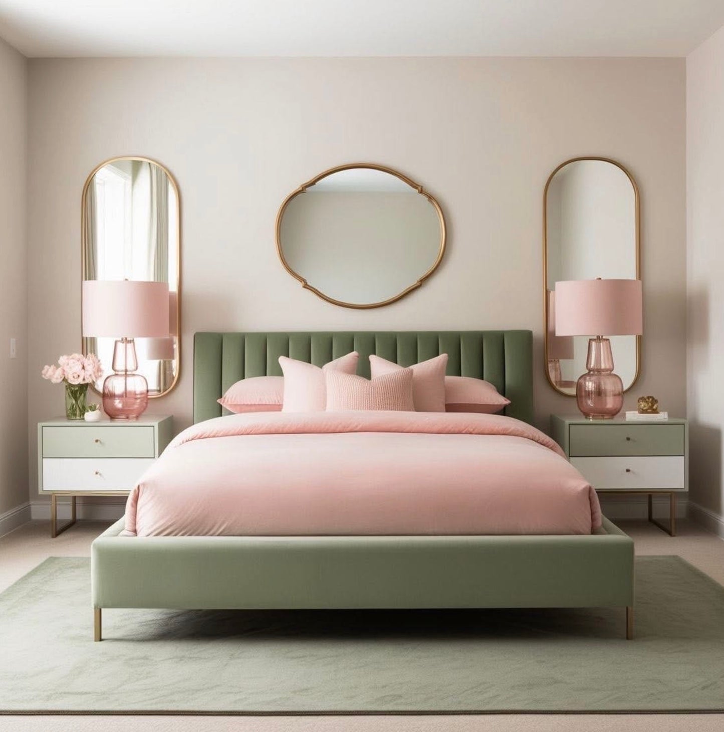 Blush Harmony Bedroom